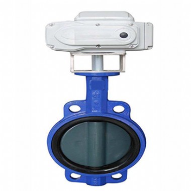 PVC electric butterfly valve